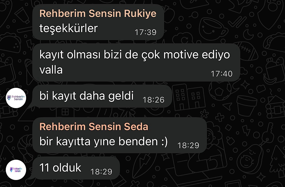 Müşteri mesajı